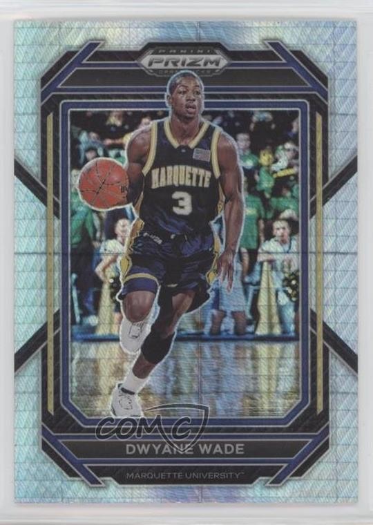 2023-24 Panini Prizm Draft Picks Hyper Prizm Dwyane Wade #99 HOF 06vc