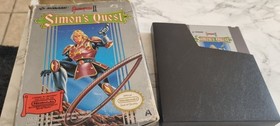 Castlevania II Simon's Quest NES boxed
