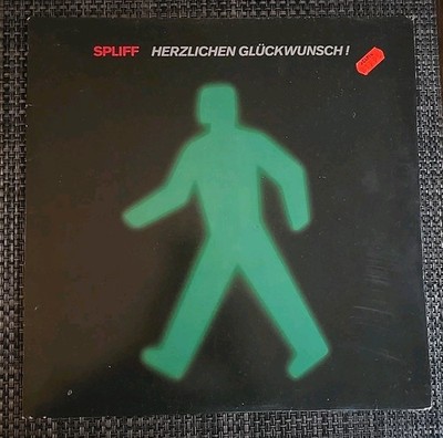 SPLIFF: Herzlichen Glückwunsch! CBS Germany Synth Pop w/ Insert LP NICE!!!
