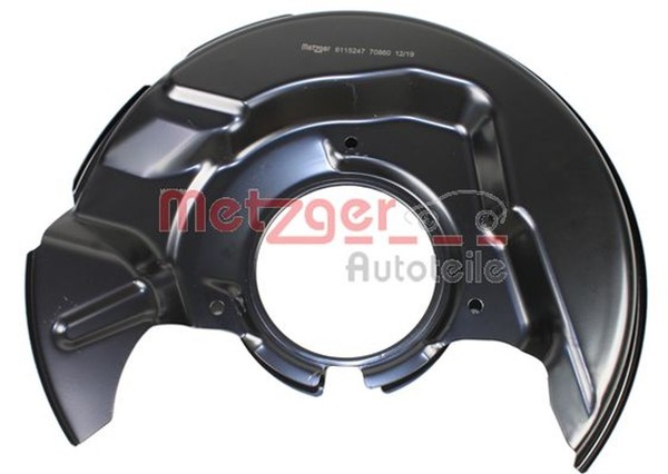Metzger Autoteile Spritzblech Bremsscheibe 6115247 FüR Corolla Toyota Stahlblech-image