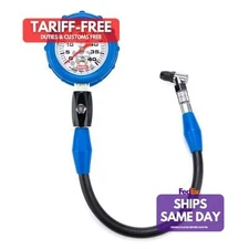 Quickcar 56-041, One Tire Gauge 40 Psi Liquid Filled Performance Racing Parts