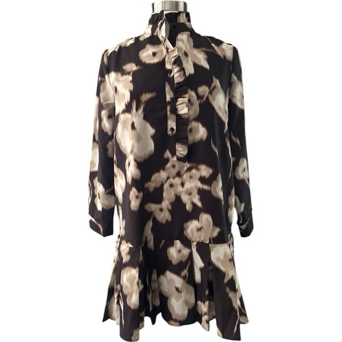 Abito Tuckernuck donna medio appannato Hollyhock Tate vestito corto marrone - Foto 5 di 22
