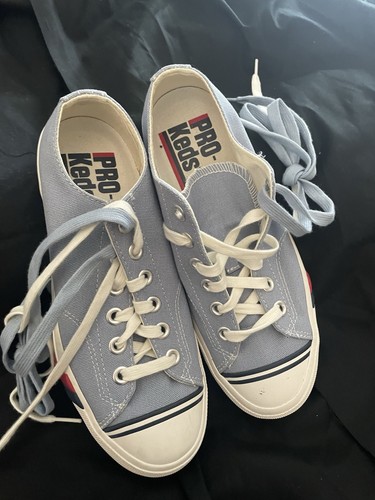 New PRO KEDS Men's Royal Lo Suede Sneakers, Blue (Size 6-1/2 - Picture 6 of 8
