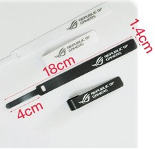 ASUS ROG Nylon Cable Zip Ties Reusable Wire Cord Management Adjustable Organizer