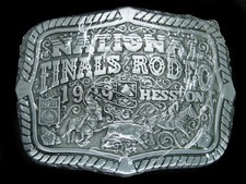 UD13117 NOS NFR  1999 NATIONAL FINALS RODEO  HESSTON COLLECTOR BELT BUCKLE