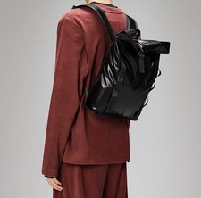 RAINS Sibu Rolltop Rucksack Bag Mini Luggage ...