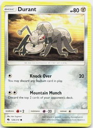 Durant 128/214 Common Lost Thunder