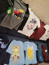 9 Pieces Of Boys Clothing 7 Boys Shirts - 2 Pairs Of Pants all Brand New w/tags