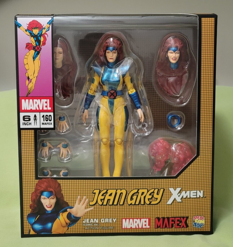 アメコミ MAFEX X-MEN Jean Grey (COMIC Ver.) Amazon.com: MAFEX No.160 X-MEN Jean Grey Jean Gray Comic Ver