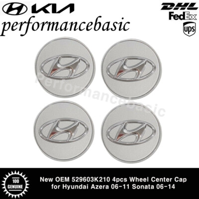New OEM 529603K210 4pcs Wheel Center Cap for Hyundai Azera 06-11
