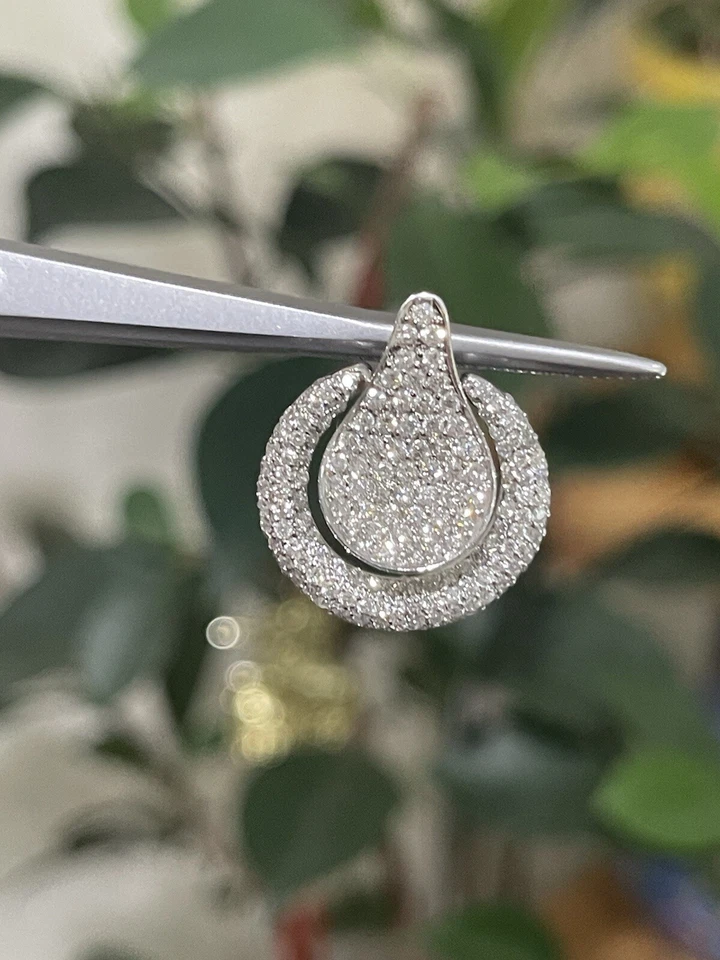 Pingente de diamante ouro 18K W 1,2 quilate 💎 - Imagem 4 de 4