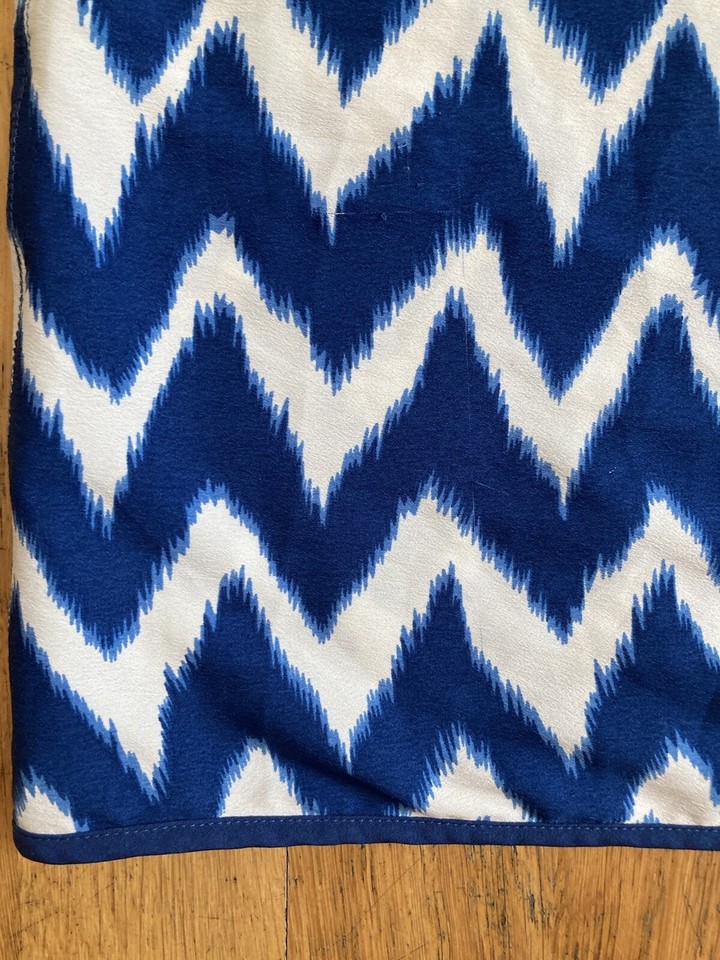 NEXT Girls Blue White Zigzag Short Sleeve Summer Blouse T Shirt 10 Years Yrs Old eBay