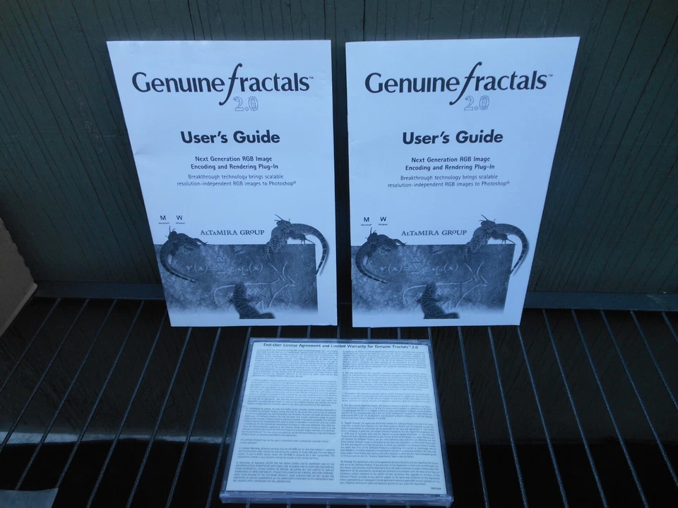Genuine Fractals 2.0 Mac image resizing tools (1998) New Sealed & Upgradable!  - Image 3 of 3