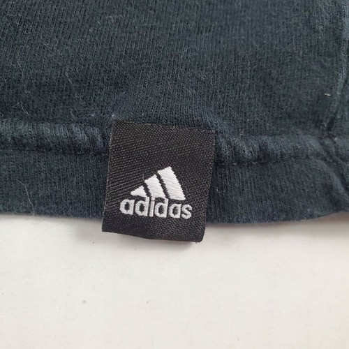 Adidas Boy's Black Earn Your Stripes Faux Layered L/S Graphic Tee Size 4 - Picture 4 of 5