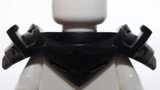 Lego Black Minifigure Armor Shoulder Pads Spiked with Stud on Back