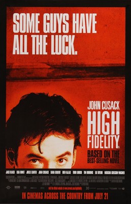 High Fidelity  movie poster (b) - John Cusack poster  - 11 x 17 inches