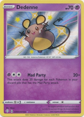 Pokemon Card Lot of 4 Shining Fates Baby Shinie 2x Polteageist
