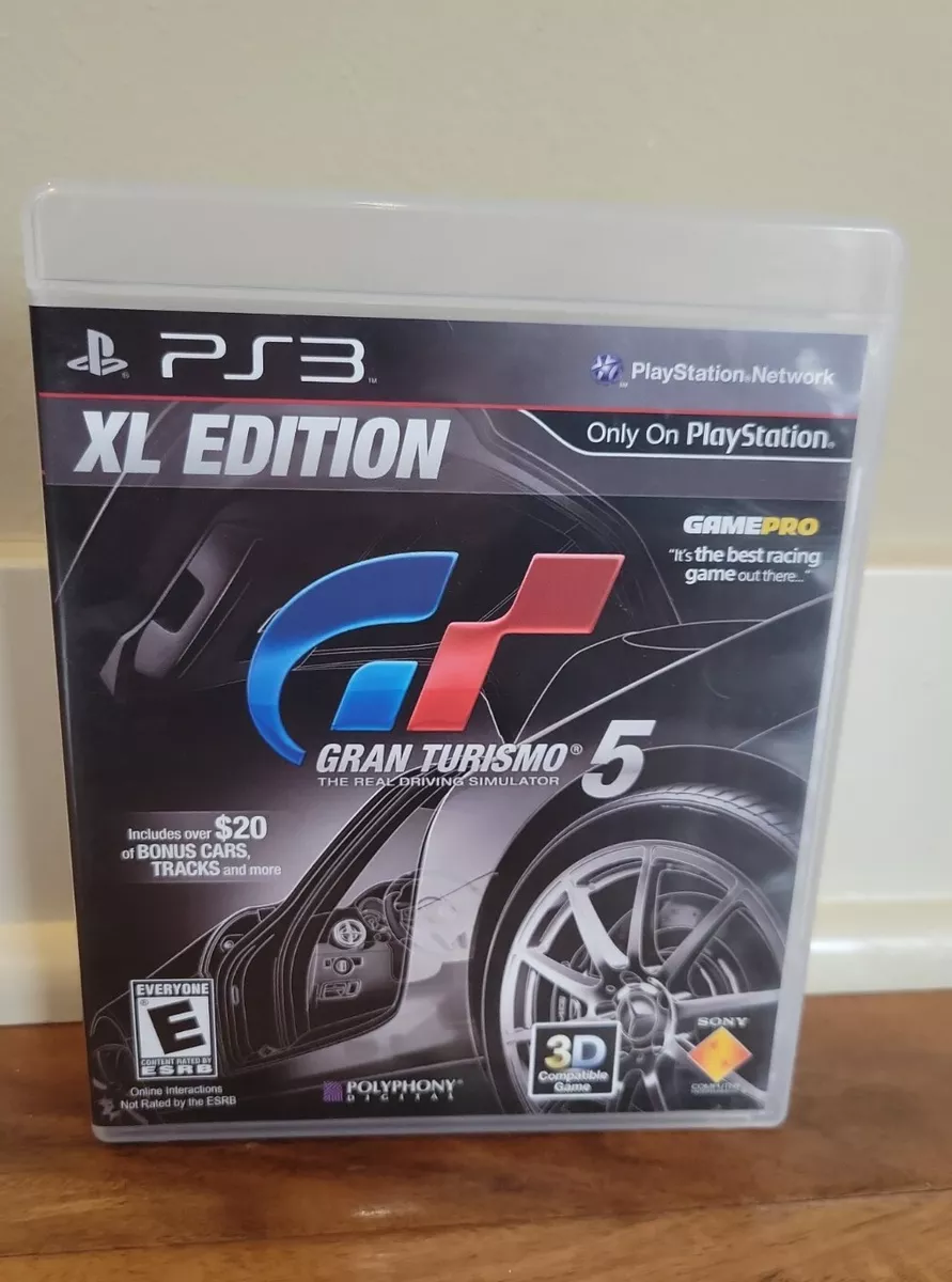 Gran Turismo 5: XL Edition - PlayStation 3 (PS3) Game