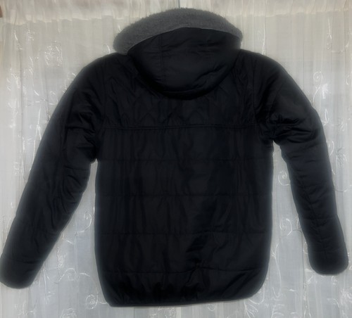 Patagonia Girls Reversible Dream Song Hoody Jacket Black/Gray Fleece Medium - Picture 5 of 10