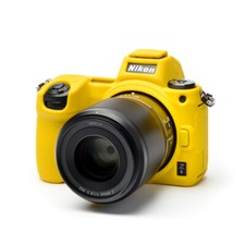 Camera silicone cover Black for Nikon Z6/Z7 Yellow  Screen Protectors.