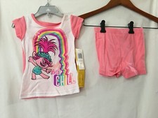 New Dreamworks Troll Shorts toddler Pajama Set 2 pc U pick