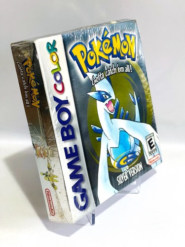 Pokemon Silver Version Nintendo Game Boy Color GBC Factory Sealed - New - Picture 3 of 11