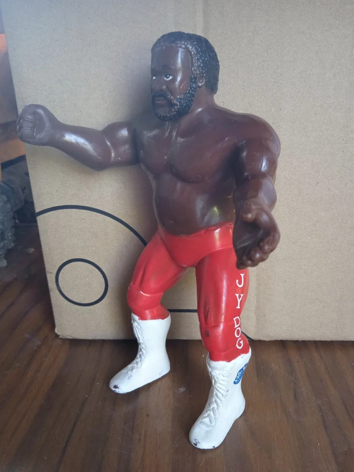 Figura de lucha libre vintage LJN WWF Junk Yard Dog - Imagen 2 de 4
