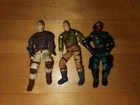 Vintage 1990 G.I. Joe ARAH Updraft v1 Retaliator Pilot 3.75” FIGURE + 2 EXTRA