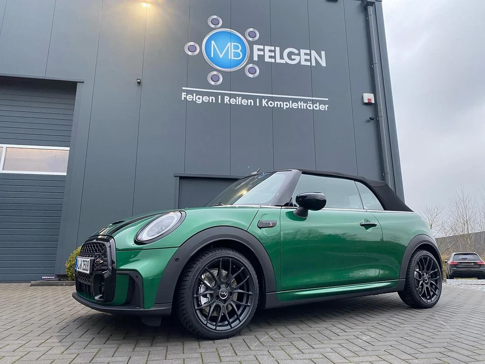 Mini Winterradsatz F54 F55 F56 F57 Breyton GTS-R 7jx18 Matt Black Hankook - Bild 2 von 4