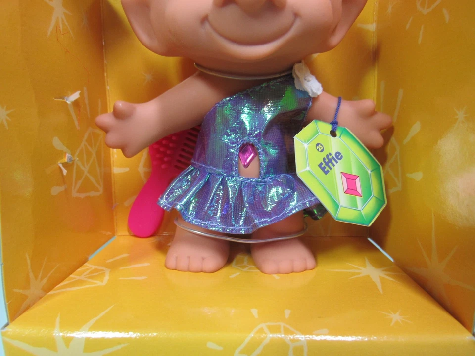 EFFIE - Muñeca Troll Ace Treasure 5" - NUEVA EN PAQUETE Foto 4 de 4