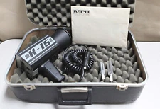 MPH K-15 Radar Gun, w/case, tuning forks, manual. Excellent, detects to 199 mph.