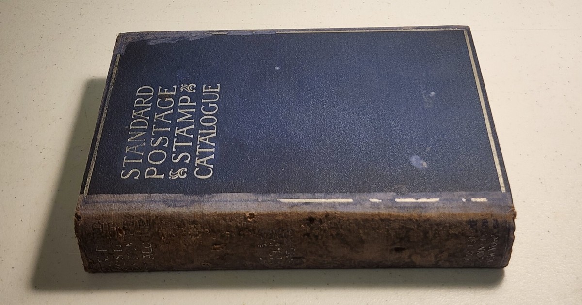 Vintage 1933 Scott's Standard Postage Stamp Catalogue 89th Edition