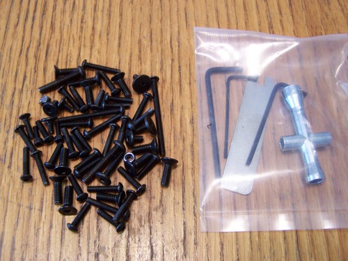 Traxxas 2wd Stampede Bigfoot BL-2s Screws Hex Fasteners & Tools Nuts XL-5 Black
