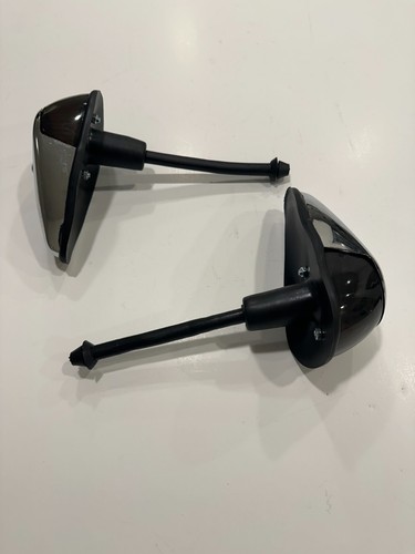 VW Volkswagen Front Turn Signal Assembly Set Smoked Type1 Bug Beetle 8/66-69 - Picture 7 of 9