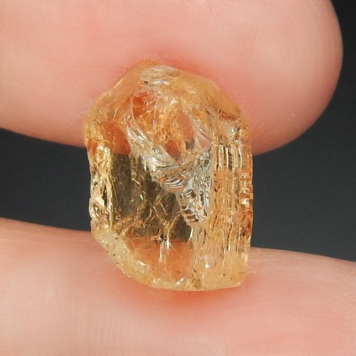 11ct Imperial Orange Topaz Natural Earth Mined Unheated Rough Spar Facet Grade - Picture 2 of 6