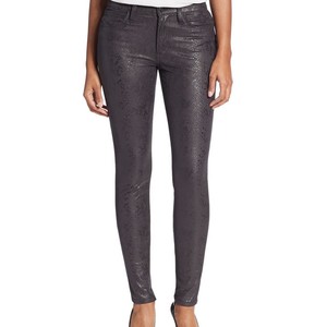Joe's Jeans Nero Mid Rise Jeans Skinny Alla Caviglia \