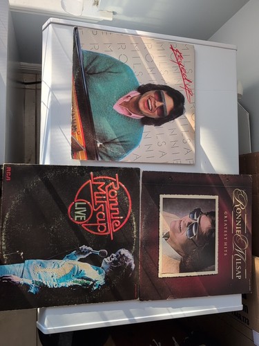 Ronnie Milsap Lot Of 3 Original Vinyl Records