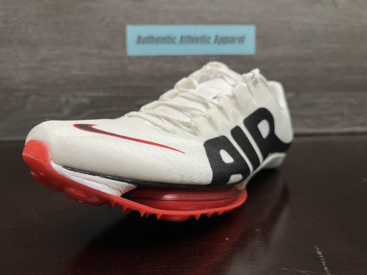 Nike Air Zoom Maxfly More Uptempo Track Spikes White Mens 5 Nike Air Zoom Maxfly More Uptempo Track Spikes White Mens 5