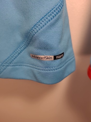 Salomon Quarter Zip Womens S Mid Layer Lightweight Long Sleeve Two Tone Blue - Picture 4 of 5