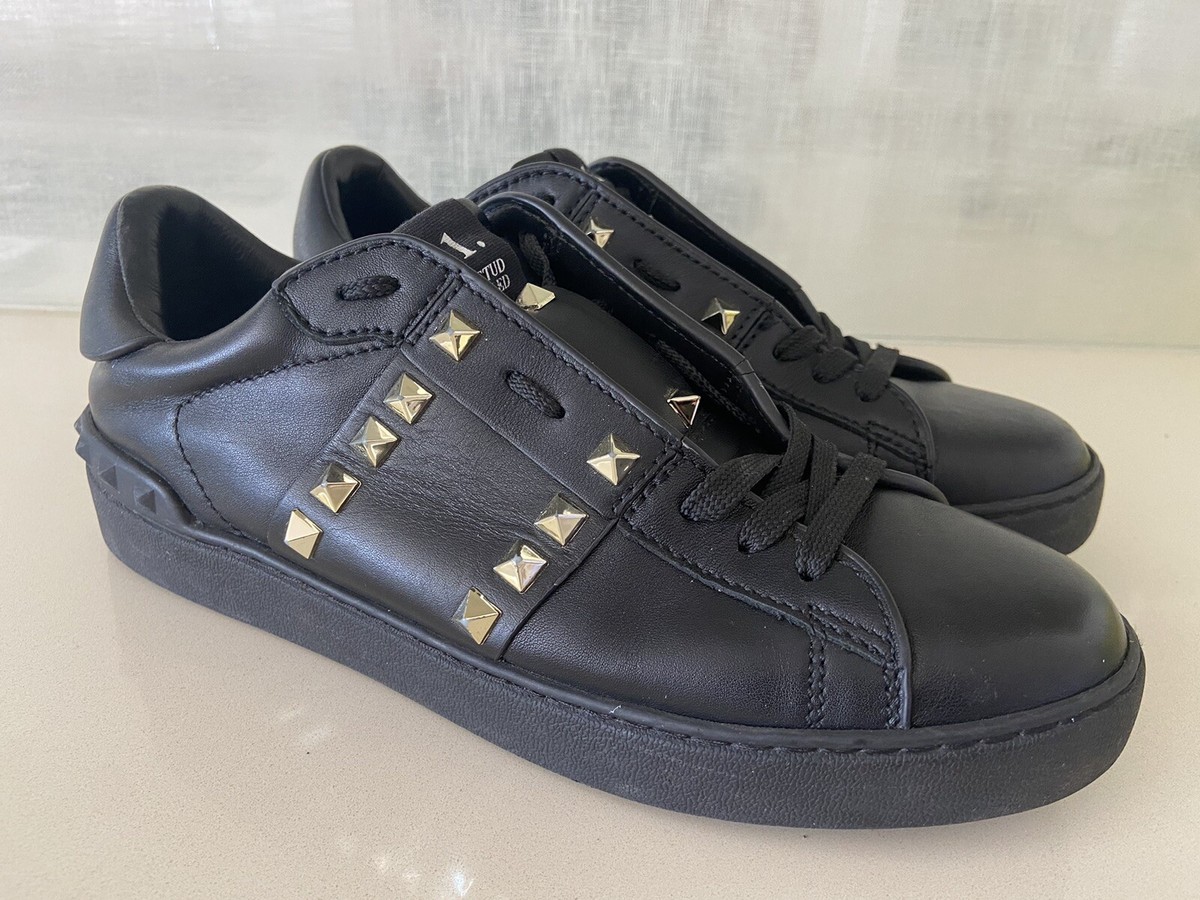 VALENTINO ROCKSTUD UNTITLED スニーカー 11 Valentino Garavani Sneakers Rockstud Untitled 11 Black