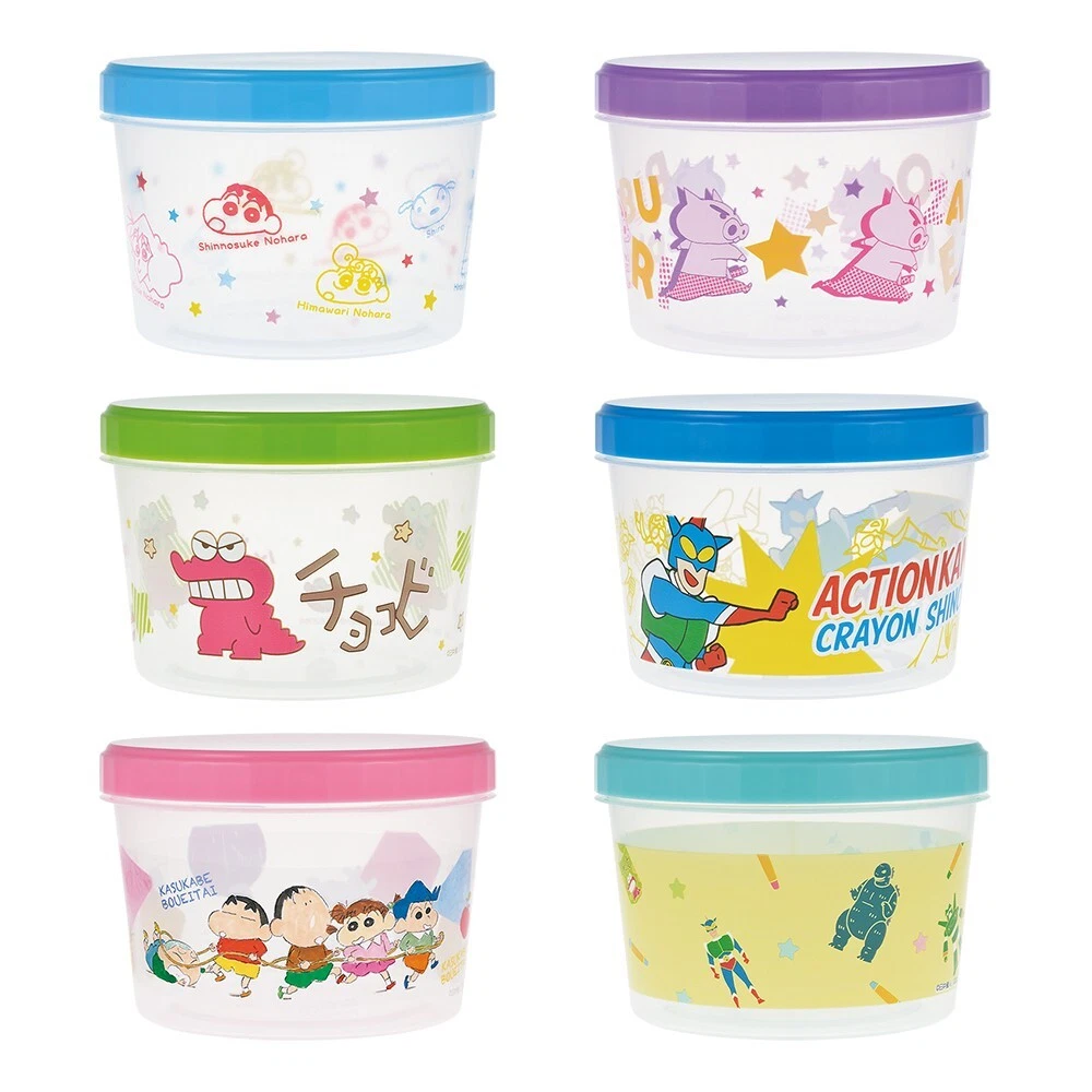Ichiban Kuji Crayon Shin chan D Prize stock container All 6 types