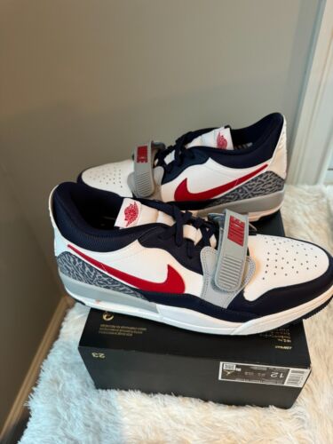 Nike Air Jordan Legacy 312 Low Men's Size 12 White/Varsity Red/ Navy CD7069 164 - Picture 11 of 13