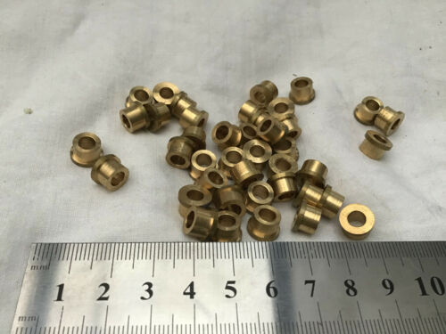 1 GAUGE LARGE JOB LOT OF WAGON / COACH BRASS WHEEL SPACERS ? APPROX 40 - Picture 1 of 4