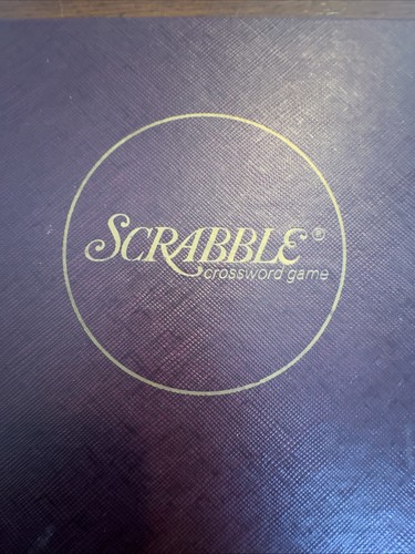 Vintage SCRABBLE Selchow & Righter Wood Trays Die And Tiles - Picture 13 of 15