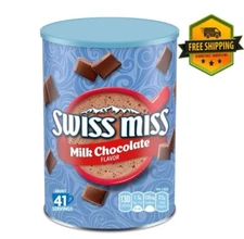 Swiss Miss Milk Chocolate Flavored Hot Cocoa Mix, 45.68 oz Canister