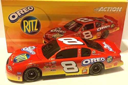 Dale Earnhardt Jr 2003 Action BWB 1/24 2002 #8 OREO RITZ NASCAR Chevrolet