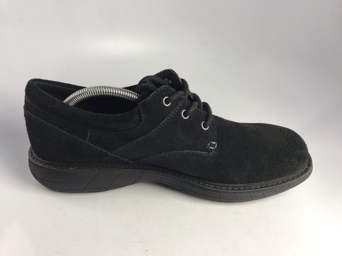 Merrell Men\'s World Vue Suede Size 9.5 Black  Shoes Lace Up Merrell Unisex-Adult World Vue Lace Suede Sneaker, Black  main image 3