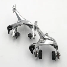 TEKTRO R313 Dual Pivot Caliper Brake Set 39-52mm Designed for 28C tire , Silver