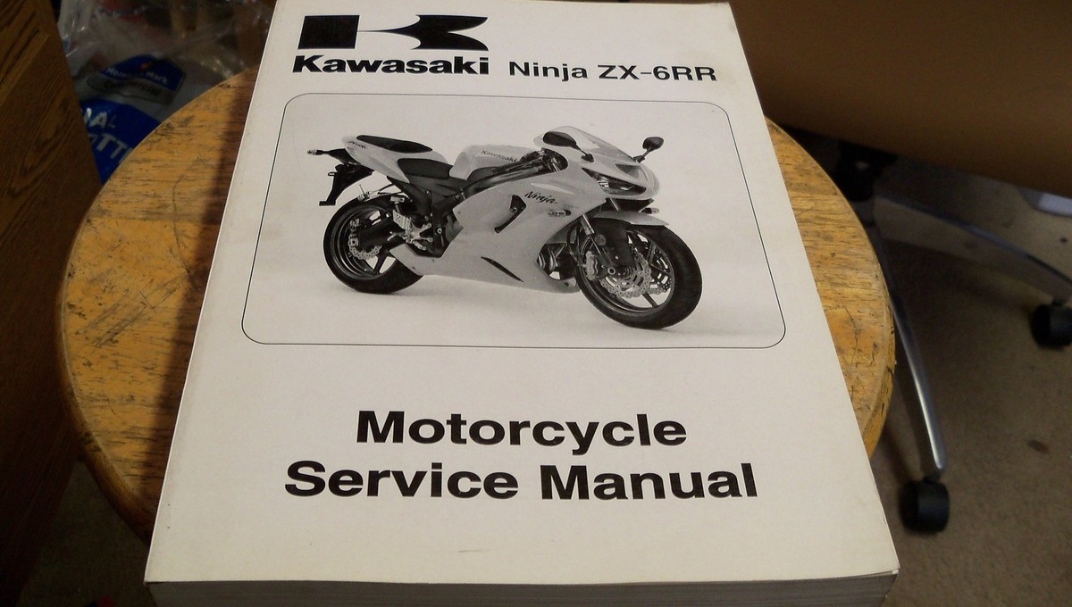OEM Kawasaki Service Manual 2005 Ninja ZX-6RR 9924-1346-01 | eBay