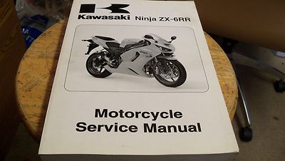 OEM Kawasaki Service Manual 2005 Ninja ZX-6RR 9924-1346-01 | eBay